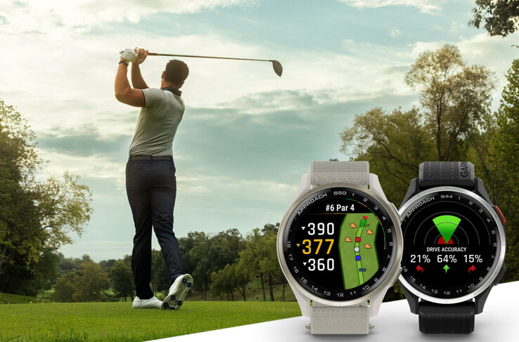 Los smartwatches GPS para golf Approach S44 y Approach S50 de Garmin. (Fuente de la imagen: Garmin)