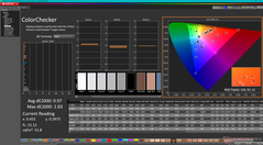 ColorChecker después de la calibración