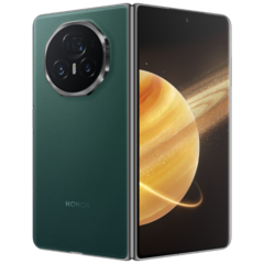 El Honor Magic V3 viene en cuatro combinaciones de colores, incluyendo el Verde Tundra (Fuente de la imagen: Honor)