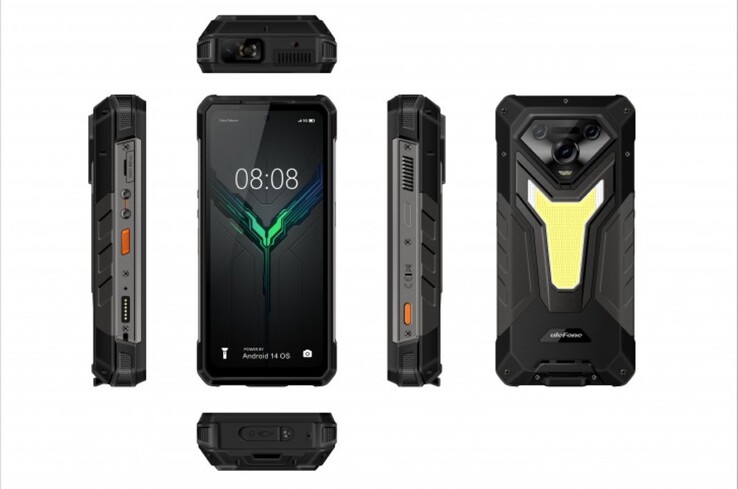 El Ulefone Armor 34 Pro tiene un proyector integrado (Fuente de la imagen: Ulefone)