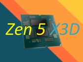 Los chips Ryzen X3D tienen una caché L3 apilada sobre los núcleos de la CPU. (Fuente de la imagen: Codioful en Unsplash, AMD, editado)