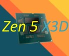 Los chips Ryzen X3D tienen una caché L3 apilada sobre los núcleos de la CPU. (Fuente de la imagen: Codioful en Unsplash, AMD, editado)