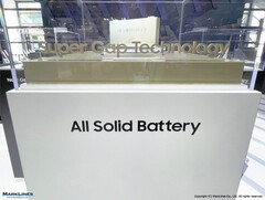 Batería de estado sólido de Samsung (Fuente de la imagen: Marklines.com)