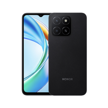 Honor X5b Plus en colorway negro fluido (Fuente de la imagen - Honor)