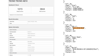 ...y las bases de datos de Geekbench antes de su lanzamiento. (Fuente: Camera FV-5, Geekbench vía MySmartPrice)