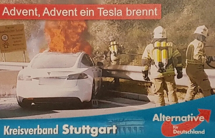 Pancarta publicitaria del partido AFD (Fuente de la imagen: AFD)