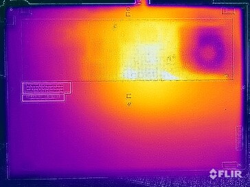 Prueba de tensión de temperaturas superficiales (abajo)