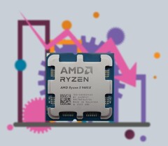 La línea de CPU AMD Ryzen 9000 cuenta actualmente con cuatro procesadores. (Fuente de la imagen: Notebookcheck, Pixabay, editado)