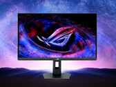 Es posible que la ROG Strix XG27JCG haga su debut propiamente dicho en el CES 2026. En la imagen: Una imagen promocional del monitor para juegos. (Fuente de la imagen: Asus)
