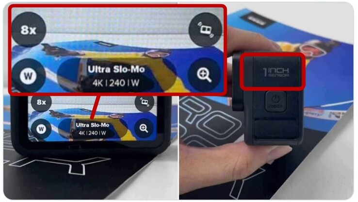Las supuestas imágenes filtradas de la GoPro Hero 12 Black parecen confirmar al menos algunas de sus posibilidades de vídeo. (Fuente de la imagen: The New Camera)