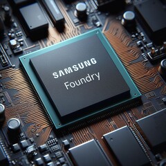 Samsung Foundry ha recibido por fin nuevos pedidos para su nodo de 4 nm (imagen generada por DALL-E)