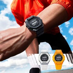Casio ha presentado el reloj inteligente G-SHOCK GBD-300 para corredores. (Fuente: Casio)