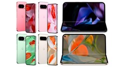 Se espera que el Pixel 9 Pro Fold llegue más tarde que los otros nuevos teléfonos de Google. Ha aparecido nueva información sobre su disponibilidad, complementada con imágenes de prensa sin marca de agua. (Fuente de la imagen: @MysteryLupin)