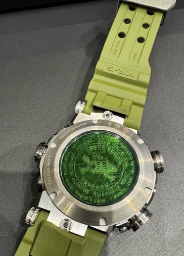 Un logotipo Frogman grabado en la carcasa trasera. (Fuente de la imagen: Great G-Shock World)