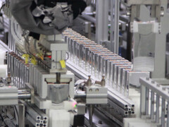 Vista de la línea de producción del fabricante de baterías. (Imagen: Gotion)