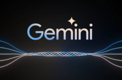 La animación emergente del Asistente Gemini tiene un tono púrpura azulado, mientras que Siri de Apple tiene una animación más multicolor. El diseño de Google podría ser diferente en el momento del lanzamiento. (Fuente de la imagen: Google)