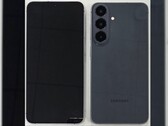Supuestas imágenes de la parte delantera y trasera del Galaxy S26 FE.