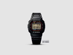 El reloj Casio G-Shock DW-5000R rinde homenaje al reloj original DW-5000C (arriba). (Fuente de la imagen: Casio)