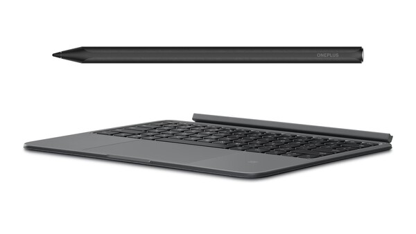 El OnePlus Stylo 2 y el OnePlus Pad Smart Keyboard vienen ambos en color negro. (Fuente de la imagen: OnePlus)