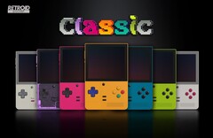 El Retroid Pocket Classic tiene un diseño que recuerda a la Game Boy Color. (Fuente de la imagen: GoRetroid)