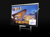 La BenQ CP05 tiene el aspecto de una pantalla colaborativa típica destinada al uso en oficina, con función táctil y disponible en tamaños de 55 y 75 pulgadas.
