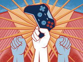 Una imagen gráfica para la manifestación «Save our Devs»
