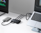 El nuevo conmutador KVM de Anker ofrece una gama de puertos USB-C y USB-A. (Fuente de la imagen: Anker)