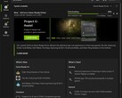 Nvidia GeForce Game Ready Driver 555.99 descargándose en la aplicación Nvidia (Fuente: Propia)