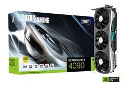 La Nvidia GeForce RTX 4090 puede llegar a consumir bastante energía bajo ciertas cargas de trabajo (imagen vía Zotac)