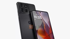 El Moto G75 tendrá una pantalla plana, un marco plano y una parte trasera plana. (Fuente de la imagen: 91Mobiles)