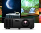 El proyector láser 4K de corta distancia BenQ LK835ST se lanzará en marzo. (Fuente de la imagen: BenQ)