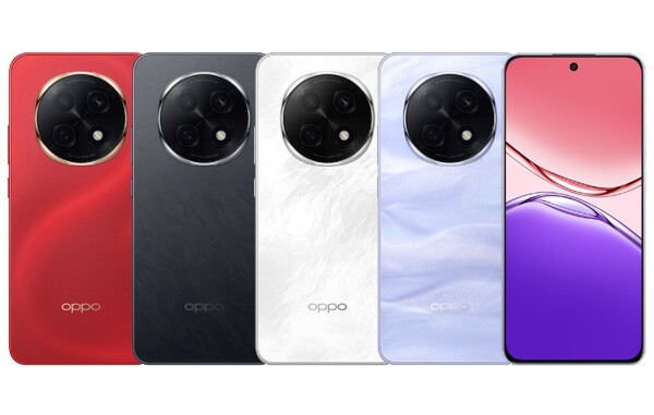 El Oppo A5 Pro está disponible en cuatro colores. (Fuente de la imagen: Oppo)