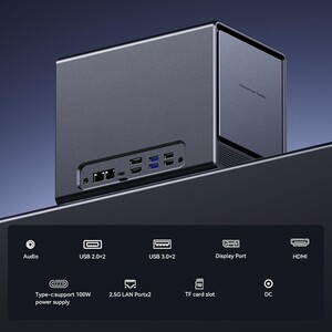 El WTR Pro también puede utilizarse como un mini PC normal (Fuente de la imagen: Aoostar)