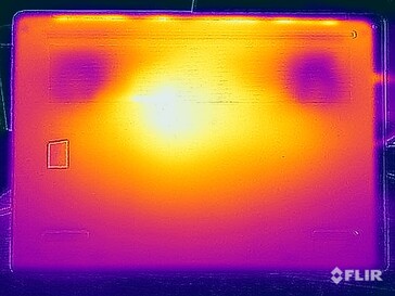 Prueba de tensión de temperaturas superficiales (abajo)