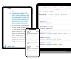 For The Record amplía las capacidades del software FTR RealTime impulsado por IA para grabar y transcribir procedimientos judiciales. (Fuente de la imagen: FTR)