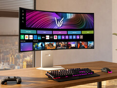 El UltraGear OLED 39GX90SA será uno de los dos monitores webOS para juegos que LG lance este año. (Fuente de la imagen: LG)