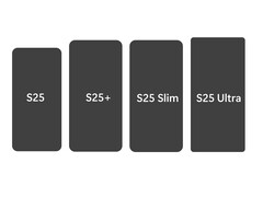 La Galaxy S25 Slim puede ser menos de un 15% más delgada que la Galaxy S25 Plus. (Fuente de la imagen: Ice Universe)