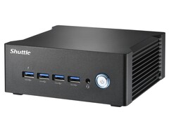 El nuevo mini PC NA10H7 puede configurarse con hasta 64 GB de memoria (Fuente de la imagen: Shuttle)