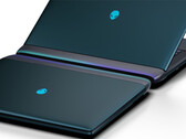 El Dell Alienware 16 Area-51 desde la parte trasera.