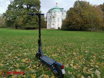 En los jardines del palacio de Charlottenburg