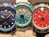 De izquierda a derecha (en la imagen): los Seiko Prospex SPB543J, SPB539J y SPB541J. (Fuente de la imagen: @SeikoLeaks en YouTube - editado)