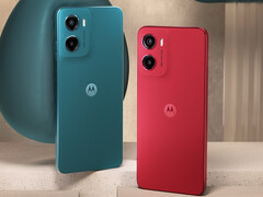 El Moto G05 y el Moto G15 son esencialmente el mismo dispositivo salvo por algunas diferencias, en la imagen anterior. (Fuente de la imagen: Motorola)