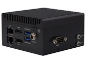 El nuevo mini PC UP Squared 7100 Edge cuenta con una versátil selección de puertos (Fuente de la imagen: Aaeon)