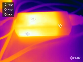 Suministro eléctrico durante la prueba de esfuerzo