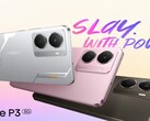 El Realme P3 5G viene en combinaciones de colores Plata espacial, Gris cometa y Rosa nebulosa (Fuente de la imagen: Realme)