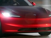 faros del Model 3 2024 (Fuente de la imagen: Tesla/YT)