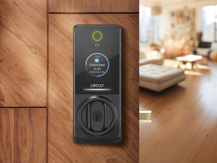 La Secure Pro es la cerradura inteligente UWB de Lockly que también se abre con Apple Home Key (Fuente de la imagen: Lockly)