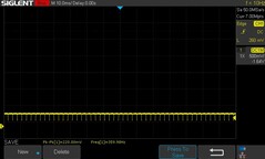 25% de luminosidad: 360 Hz PWM