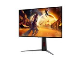 La imagen muestra la vista frontal del nuevo monitor para juegos.
