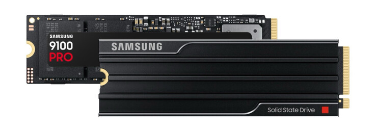 El disipador térmico oficial de Samsung alcanza los 11,25 mm para su opción de 8 TB. (Fuente de la imagen: Samsung)